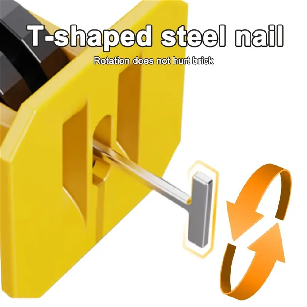 50Pcs/Set Floor Tile Leveling System Tile For Floor Tiles Hand Tile Leveling Device Construction Tool Parts