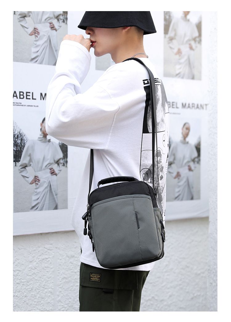 High quality High Quality Men Shoulder Bag man Messenger Bag travel waterproof Nylon Multi-layer Crossbody