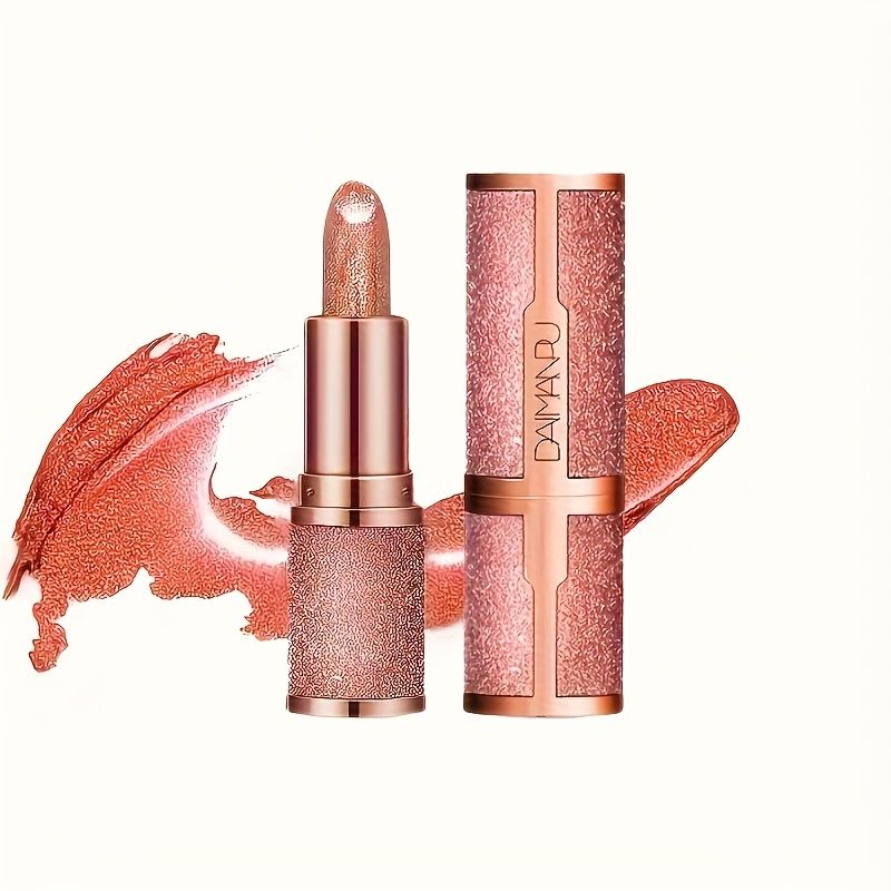 Set Glitter Lipstick, Sparkling Lip Balm, Starry Shimmer, Moisturizing Lip Balm, Long-Lasting, Lip Makeup, Beauty Cosmetic For Lustrous & Radiant Lips for Halloween