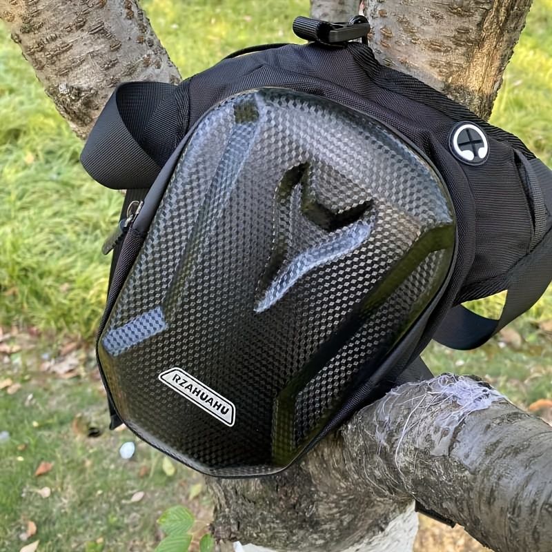 Motorcycle Leg Side Bag EVA Hard Shell Outdoor Casual Waist Bags Motorbike Mobile Phone Purse Hip Bum Pack