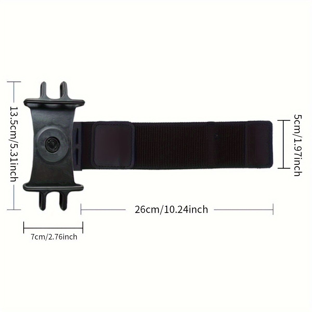 360° Removable Armbands Detachable Phone Holder Motorcycle Outdoor Sports Bike Cycling Armband Running Wristband Phone Holder