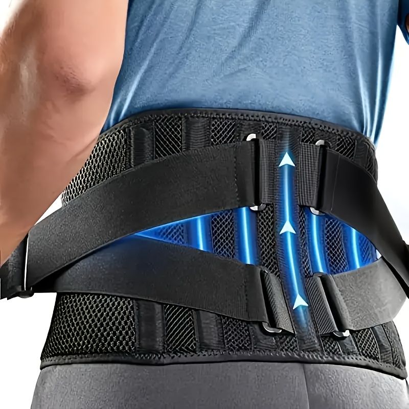 Lumbar Back Belt Waist Support Lumbar Pad Back Orthopedic Corset for Men Women Waist Protector Belt Waist Trainer Spine Support