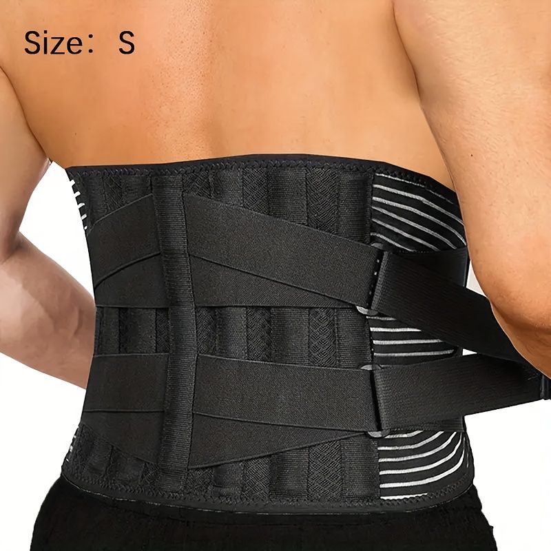 Lumbar Back Belt Waist Support Lumbar Pad Back Orthopedic Corset for Men Women Waist Protector Belt Waist Trainer Spine Support