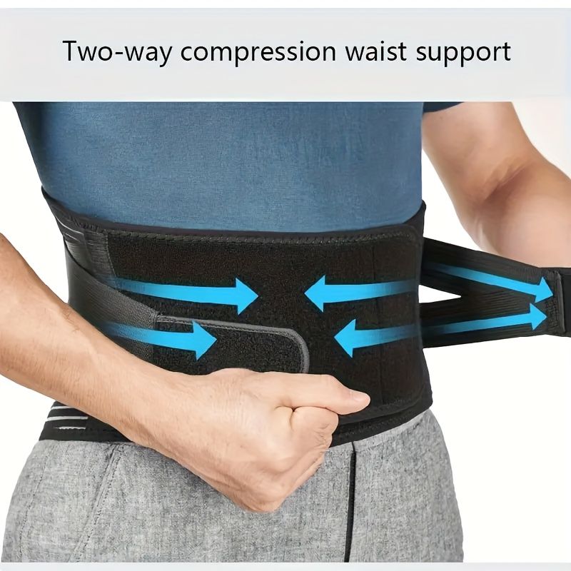 Lumbar Back Belt Waist Support Lumbar Pad Back Orthopedic Corset for Men Women Waist Protector Belt Waist Trainer Spine Support