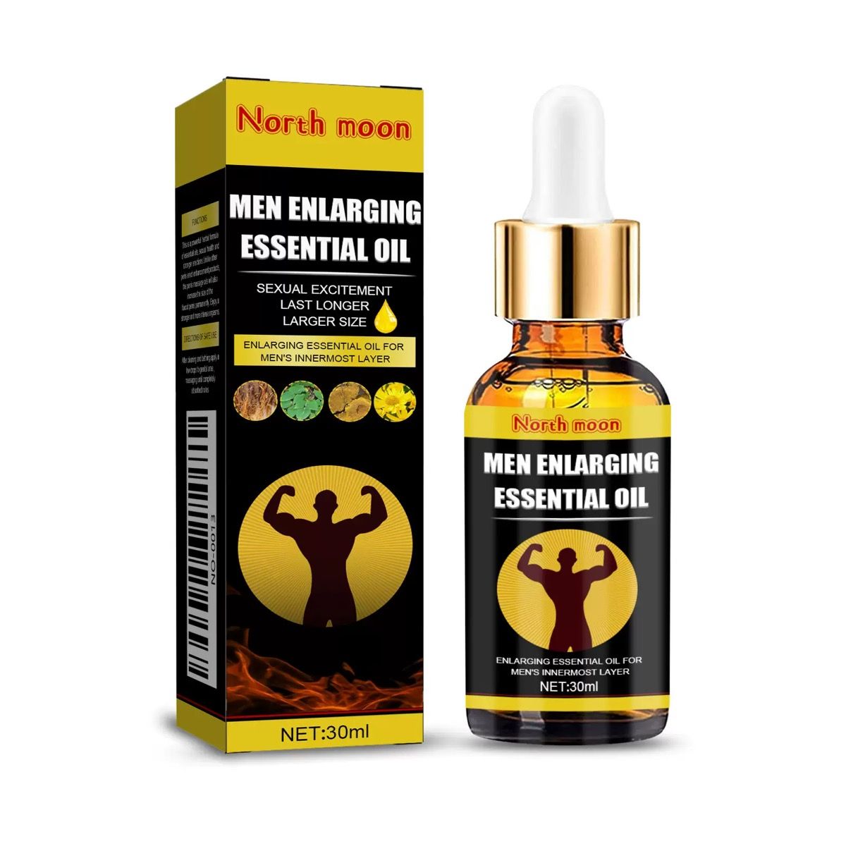 Men Health Massage Oil,Man Cock Massage Enlargement，Penis Thickening，Dick Larger，Phallus Thicker Longer Growth Stronger，Men's Genital Enhancement