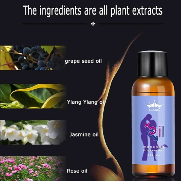 Massage Essential 30ML Full Body Private Adult Natural Plant Rose Essence Romantic Couple Male Female Sexy Push Oil