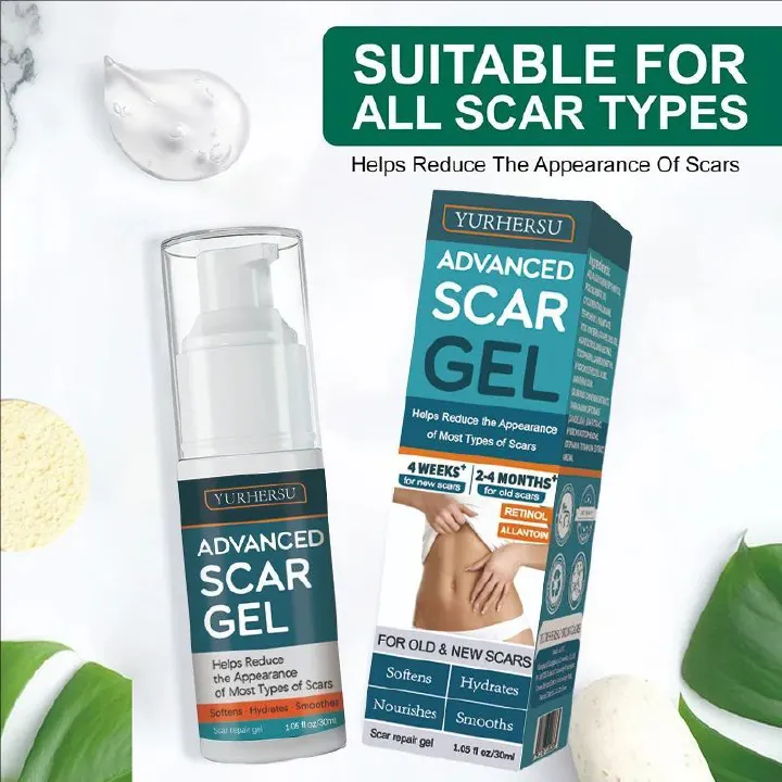 Advanced Recovery Scar Cream Fast Removal Skin Scars Treat Surgery Scars Stretch Marks Acne Pox Prints Burn Repair Gel