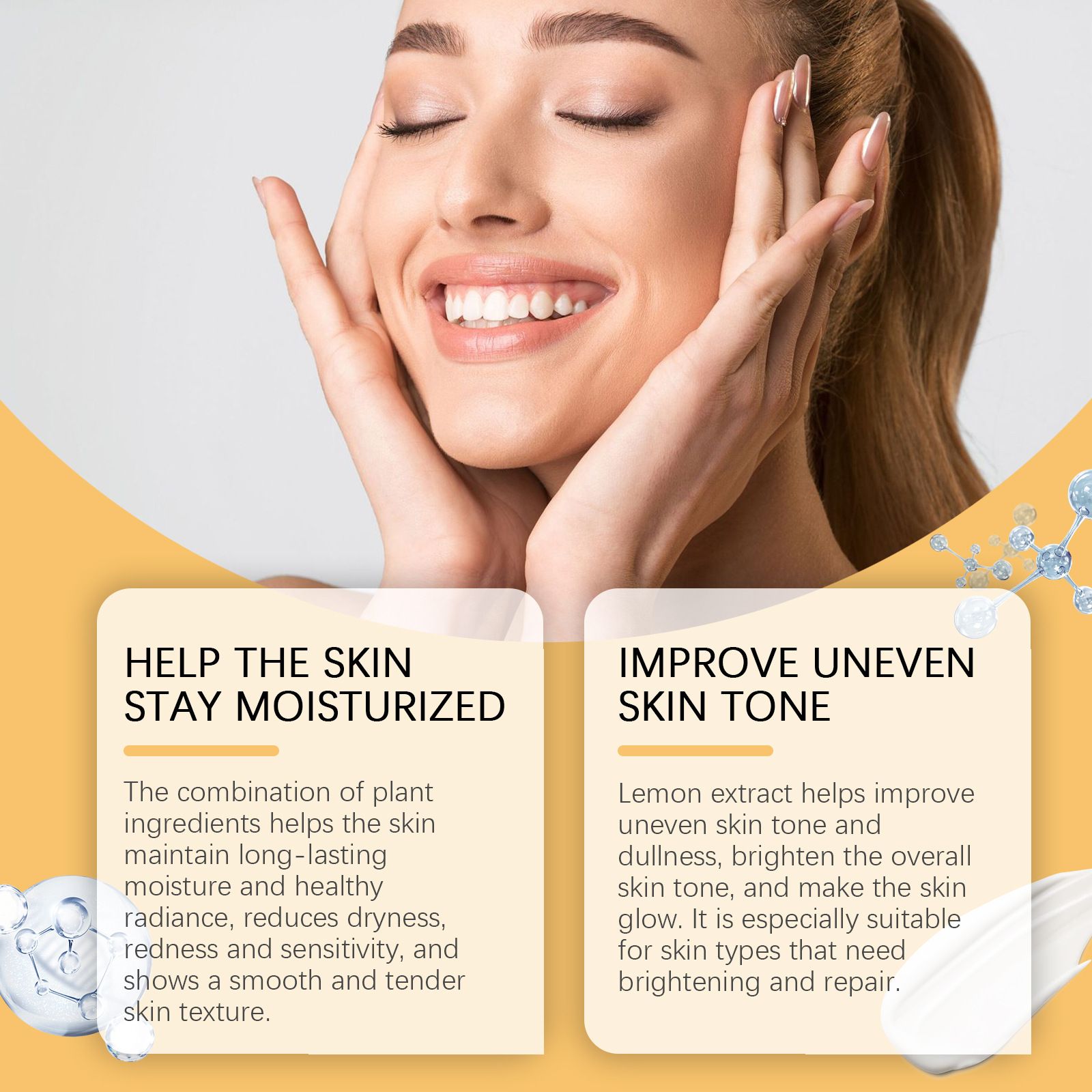 Wild Yam Cream Strong Hormonal Helper Balance Moisturizing Brightening Firming Improve Dullness Healthy Facial Skin Care Product