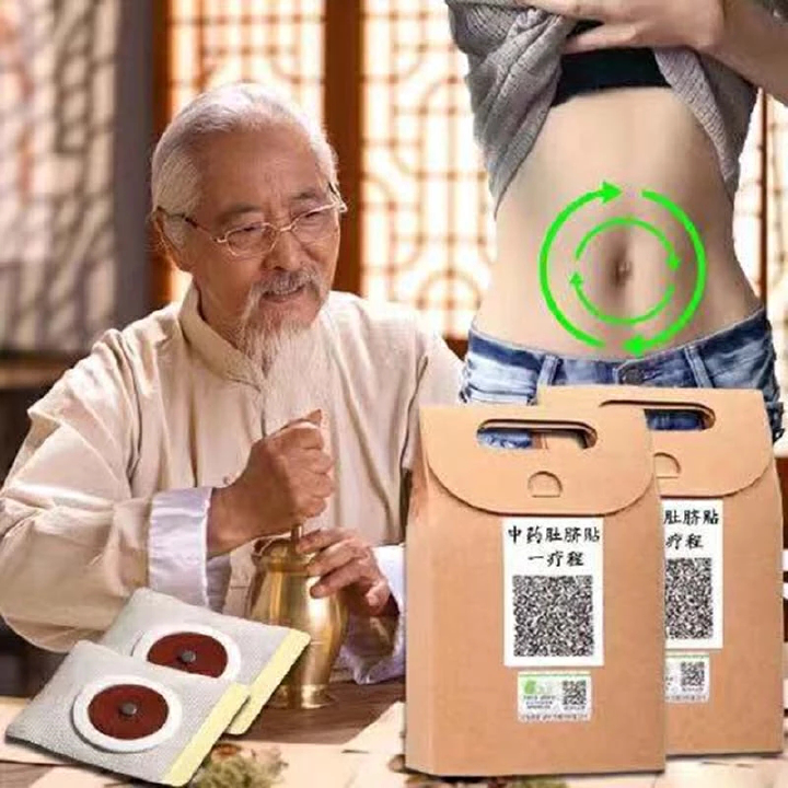 10pcs Chinese Medicine Weight Loss Navel Stick Magnetic Slim Fat Burning Slimming Diets Slim Patch Pads Detox Adhesive Sheet