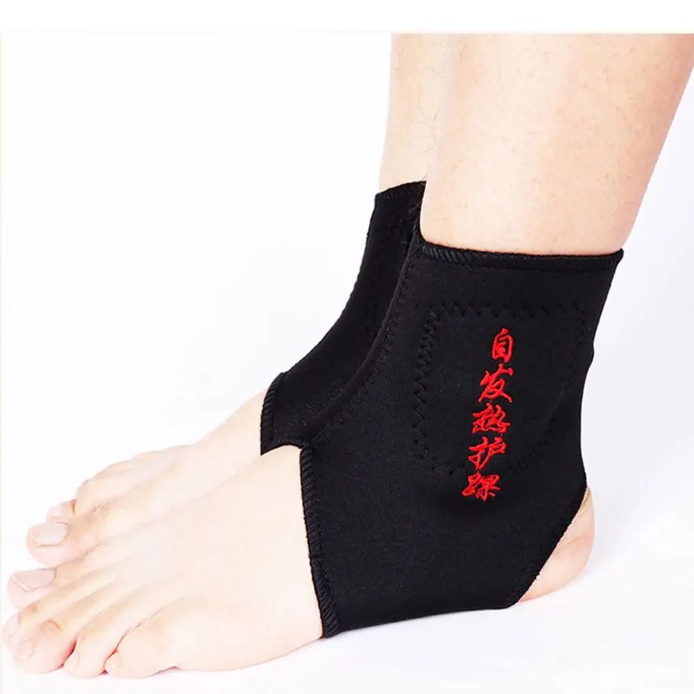 Magnetic Therapy Self heating Arthritis Compression Straps Foot Pad Health Care Brace Wrap Belt Ankle Support Protector