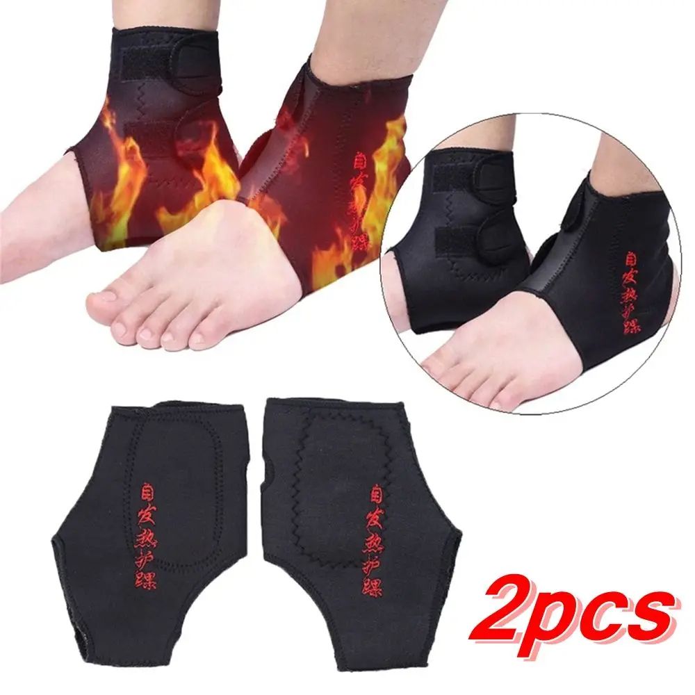 Magnetic Therapy Self heating Arthritis Compression Straps Foot Pad Health Care Brace Wrap Belt Ankle Support Protector