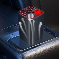 Power Inverter for Vehicle,Car Power Inverter,Multi-function Car Charger Adapter, Multi-function Multiport Converter Car Adapter Plug, Efficient Power Inverter for Vehicle