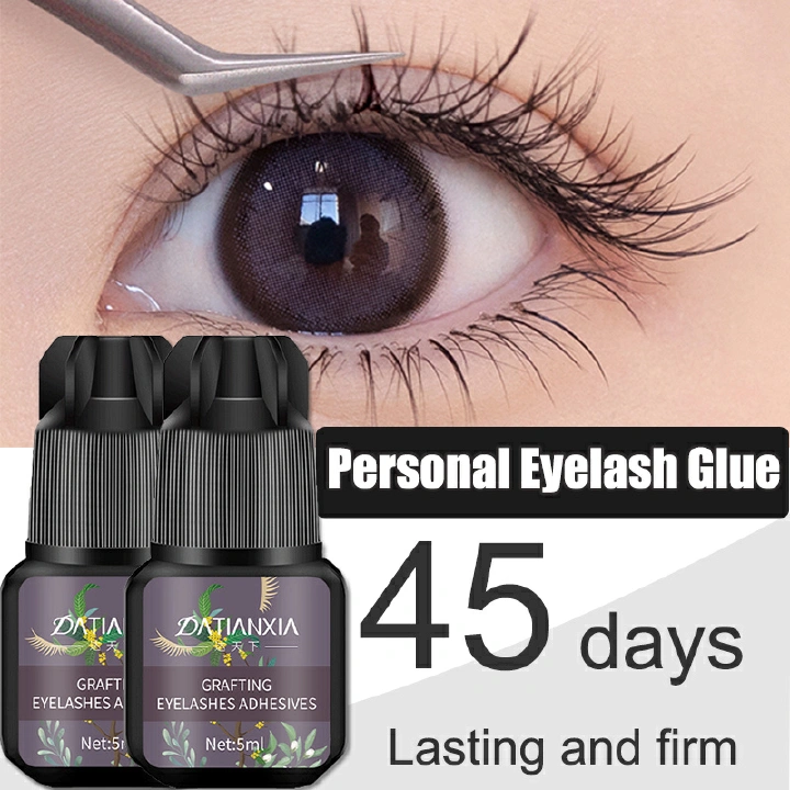 5ml Eyelashes Extension Glue Quick Dry No-irritant Long Lasting Firm Self Adhesive Grafting Eyelash Black Glue Eye Lashes Makeup