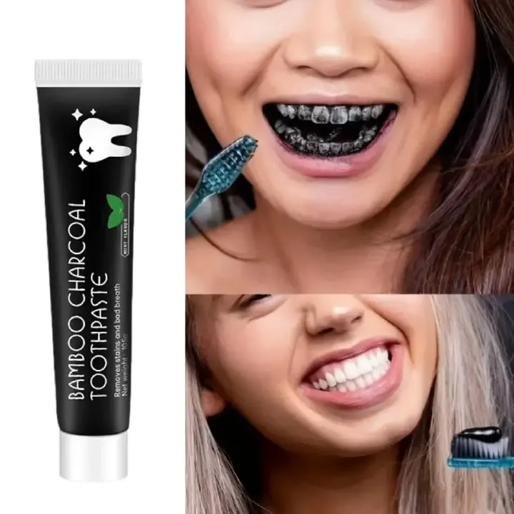 (Promotion) Buy one, get one free Toothpaste Teeth Whitening Refresh Breath Stain Remove White Teeth Cleaning Hygiene Oral Care Dental