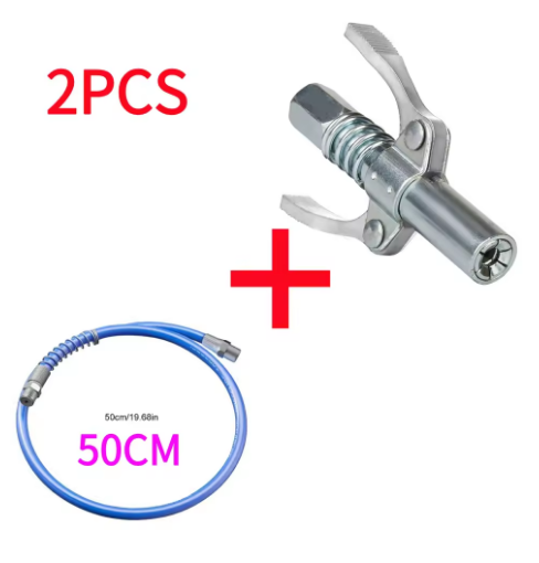 Grease Coupler Heavy-Duty Quick Release Grease Gun Coupler NPTI/8 10000PSI Leak-Free Grease Tool Tip Car Repair Tool Accessories
