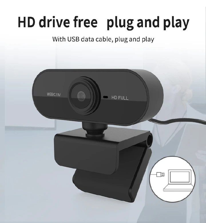 New Arrival Webcams 2K Full HD 1080P Mini Usb Web Camera Noise Cancelling Stereo Autofocus Computer Microphone USB Microphone For PC Computer Mac Laptop Desktop YouTube
