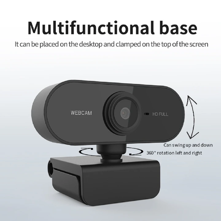 New Arrival Webcams 2K Full HD 1080P Mini Usb Web Camera Noise Cancelling Stereo Autofocus Computer Microphone USB Microphone For PC Computer Mac Laptop Desktop YouTube