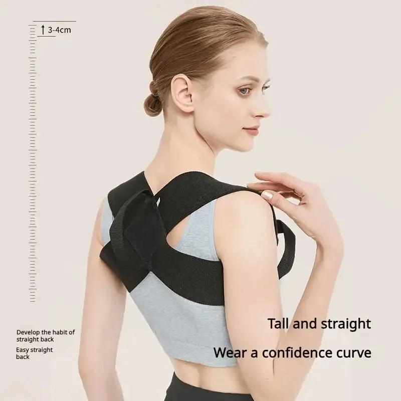 1pc Back Posture Corrector Clavicle Spine Back Brace Belt Adjustable Upper Back Shoulder Lumbar Posture Correction Body Shaping