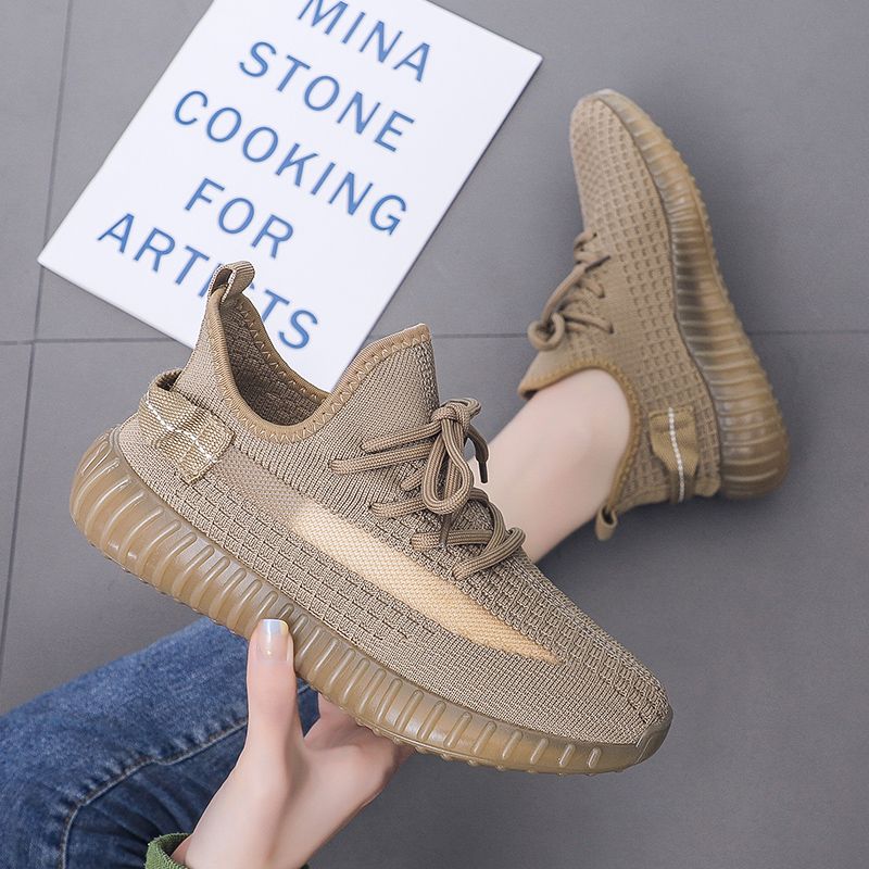 High-quality Tennis Shoes Ladies Lightweight Casual Shoes Girls Rubber Sole Non-slip Outdoor Sports Mesh Breathable Sneakers
