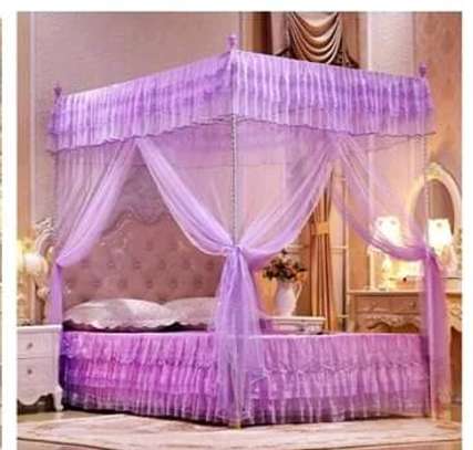 【 Promotion】4*6/5*6/6*6 4 stands mosquito net with Stand Mosquito Repellent Tent Bedding Accessories