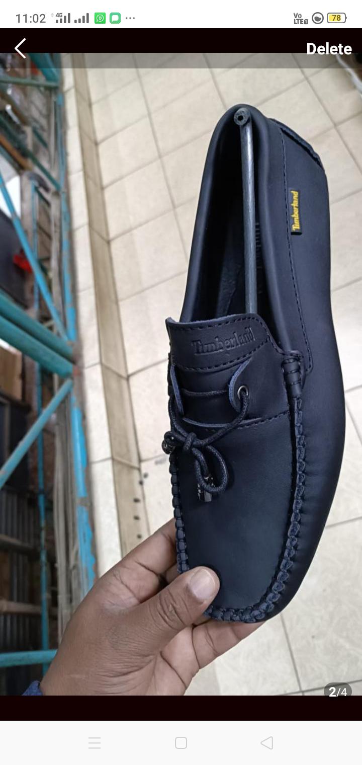 Men's Genuine Leather Slip-On Loafers - Classic Brown Dress Shoes For Office, Formal, And Business Wear