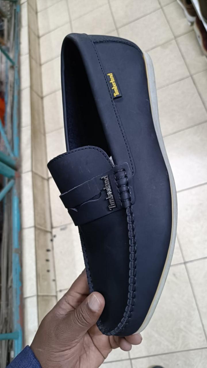 Men's Genuine Leather Slip-On Loafers - Classic Brown Dress Shoes For Office, Formal, And Business Wear