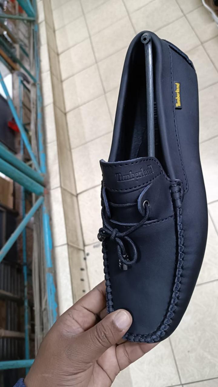 Men's Genuine Leather Slip-On Loafers - Classic Brown Dress Shoes For Office, Formal, And Business Wear