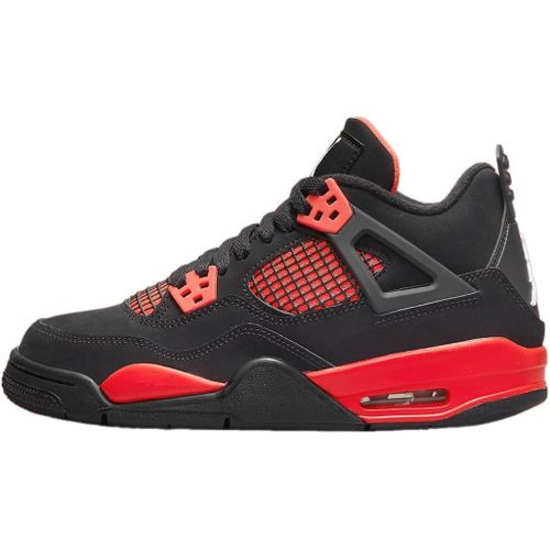 HIGH QUALITY ⚡JORDAN 4 high quality j4 thunder red sneakers original fashion leather men shoes ❤️‍🔥🔥 new arrival colours available in black, white,blue, green, yellow ,red and as pictures ❤️‍🔥