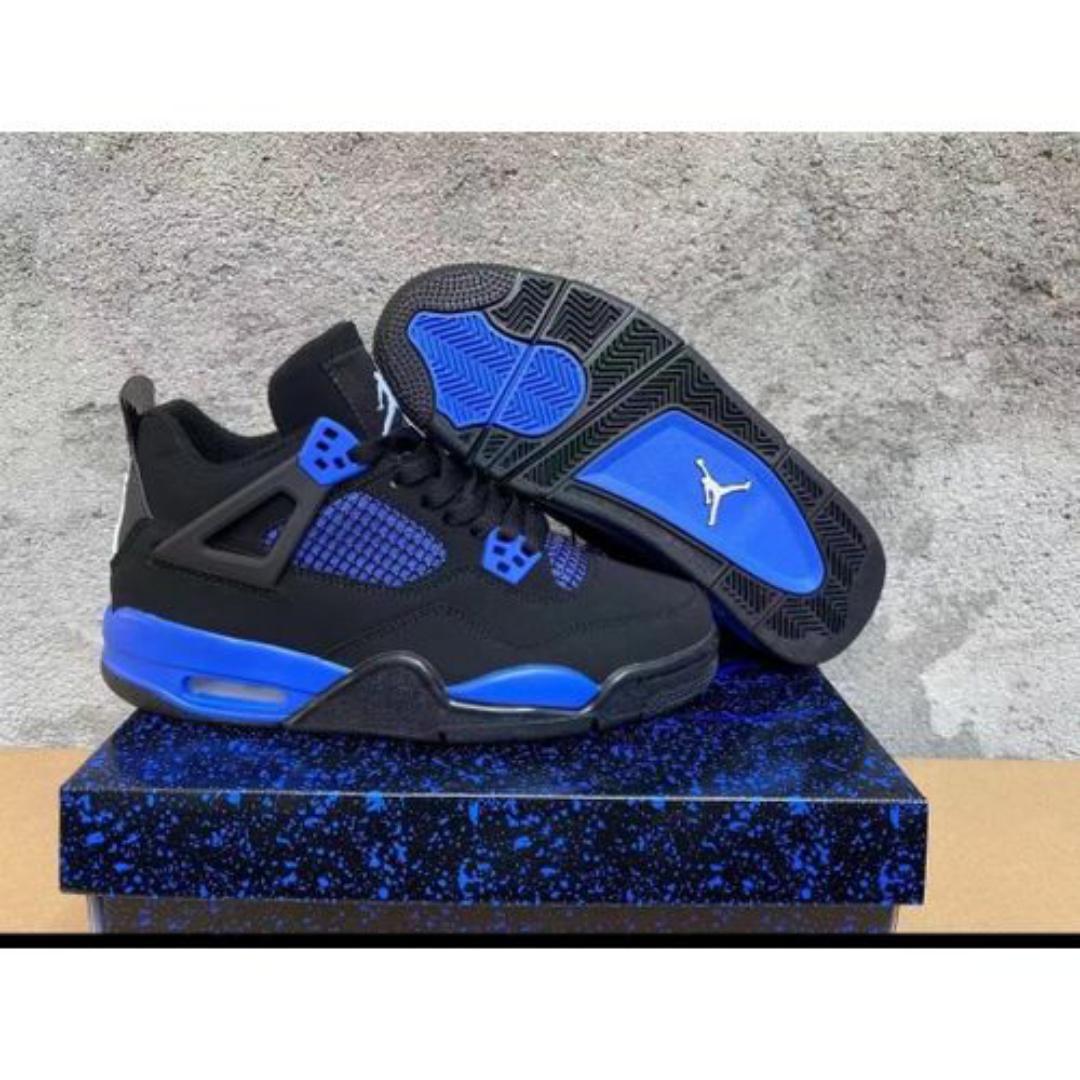 HIGH QUALITY ⚡JORDAN 4 high quality j4 thunder red sneakers original fashion leather men shoes ❤️‍🔥🔥 new arrival colours available in black, white,blue, green, yellow ,red and as pictures ❤️‍🔥