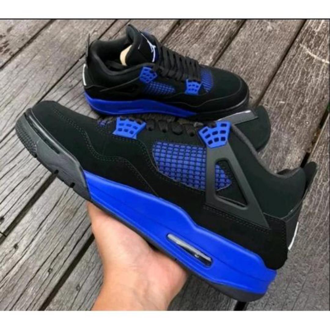HIGH QUALITY ⚡JORDAN 4 high quality j4 thunder red sneakers original fashion leather men shoes ❤️‍🔥🔥 new arrival colours available in black, white,blue, green, yellow ,red and as pictures ❤️‍🔥