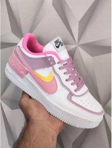 ORIGINAL CLASSIC Airforce 1 GIRLS HIGH CUT quality Air force 1 poisonous ladies shoes ⚡ High quality unisex sneakers⚡ 🔥❤️‍🔥 very cute looking 🥰unisex Airforce 1 shadow women/men original sneakers⚡✨