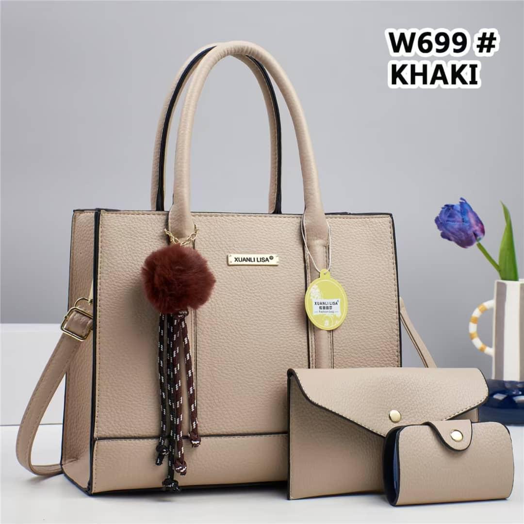 Latest 3 in One,Fashionablea and Classic High quality  women  tote handbags🔥🔥🔥
Very unique 💥