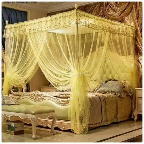 【 Promotion】4*6/5*6/6*6 4 stands mosquito net with Stand Mosquito Repellent Tent Bedding Accessories