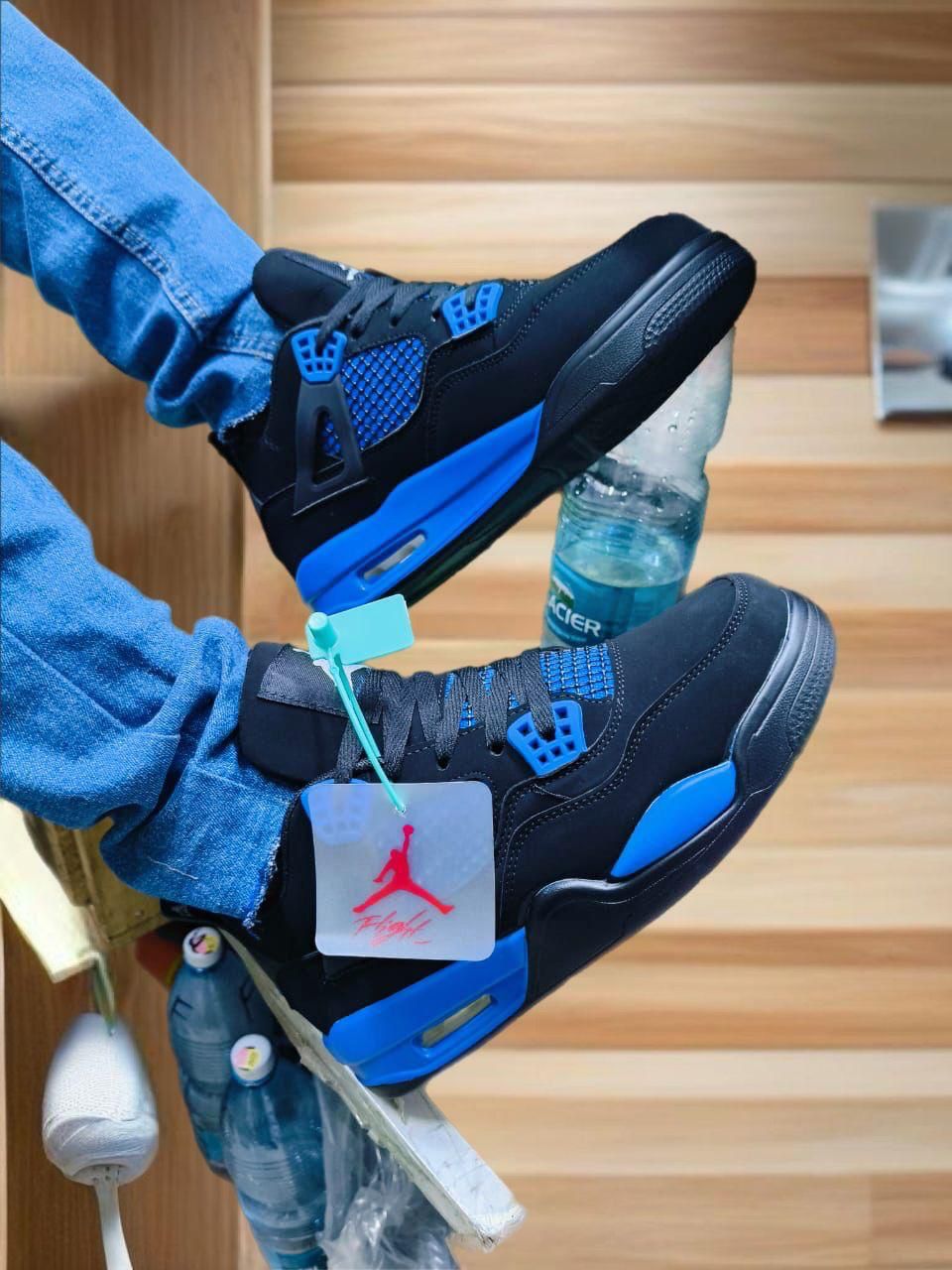 HIGH QUALITY ⚡JORDAN 4 high quality j4 thunder red sneakers original fashion leather men shoes ❤️‍🔥🔥 new arrival colours available in black, white,blue, green, yellow ,red and as pictures ❤️‍🔥