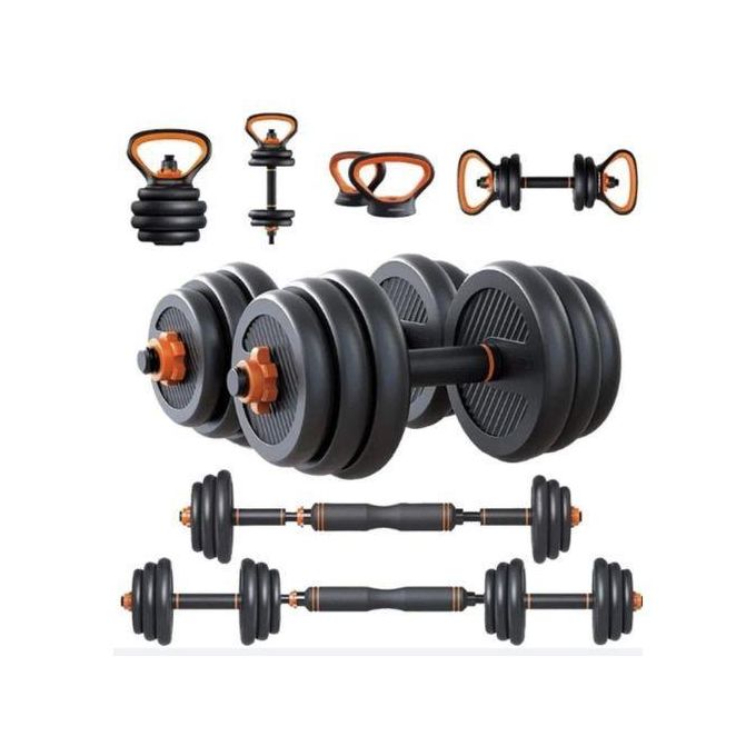 6-in-1  Adjustable 30 KGS Kettlebell & Dumbbell Set – Multi-Function Home Gym Transform your workouts with this 6-in-1 Adjustable Kettlebell & Dumbbell Set. Designed for versatility and convenience,