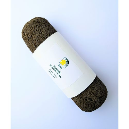 Black Volcanic Pumice Stone, Coarse Textured Scrubbing Surface for Soft and Smooth Feet