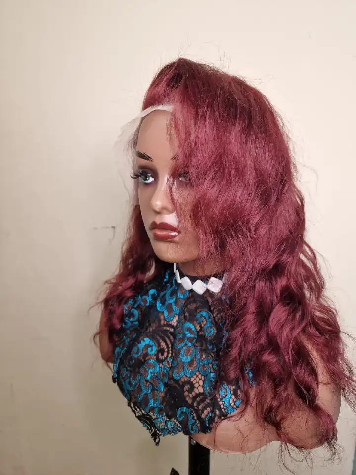 Semi human wig