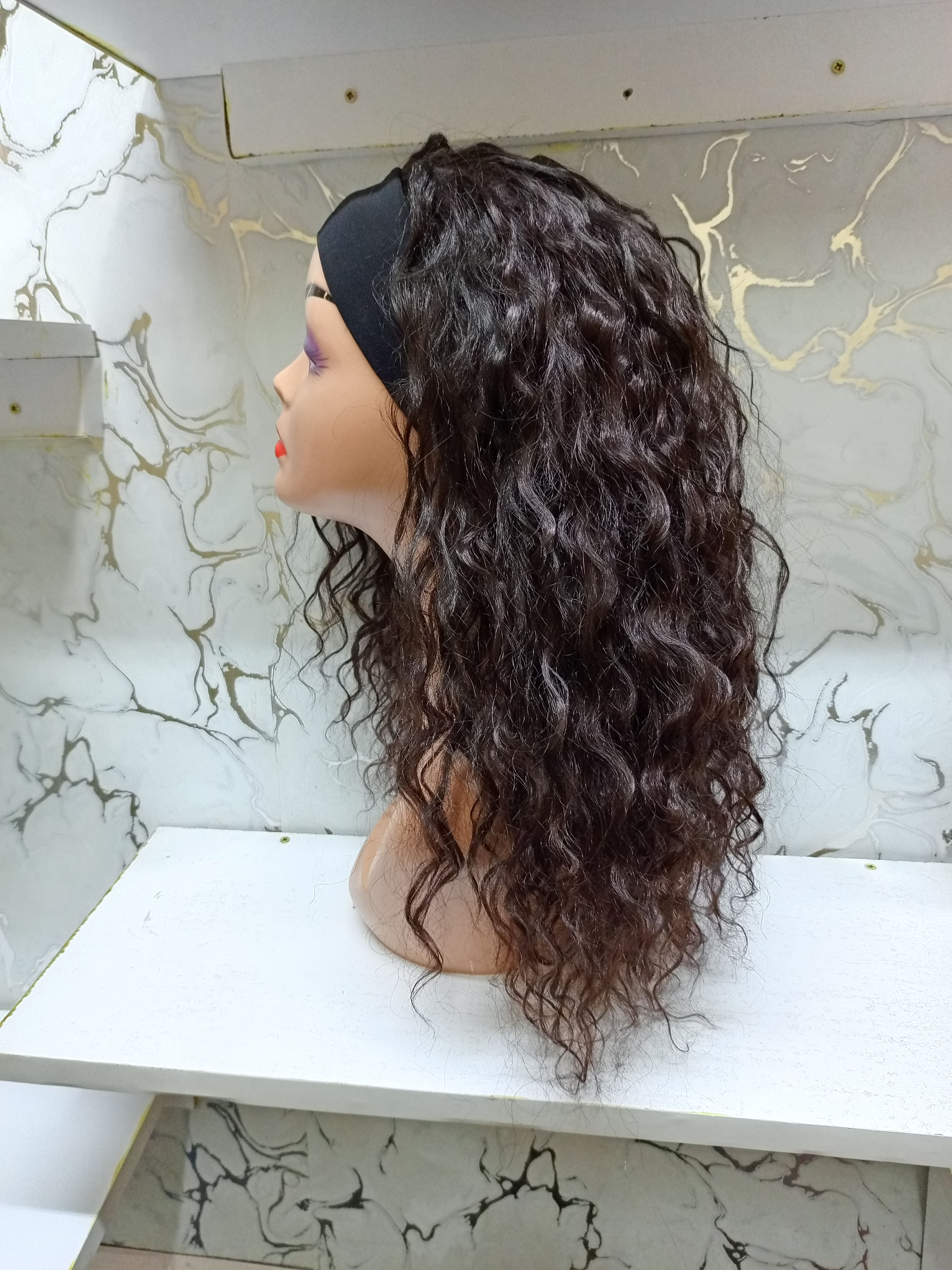 Headband wig