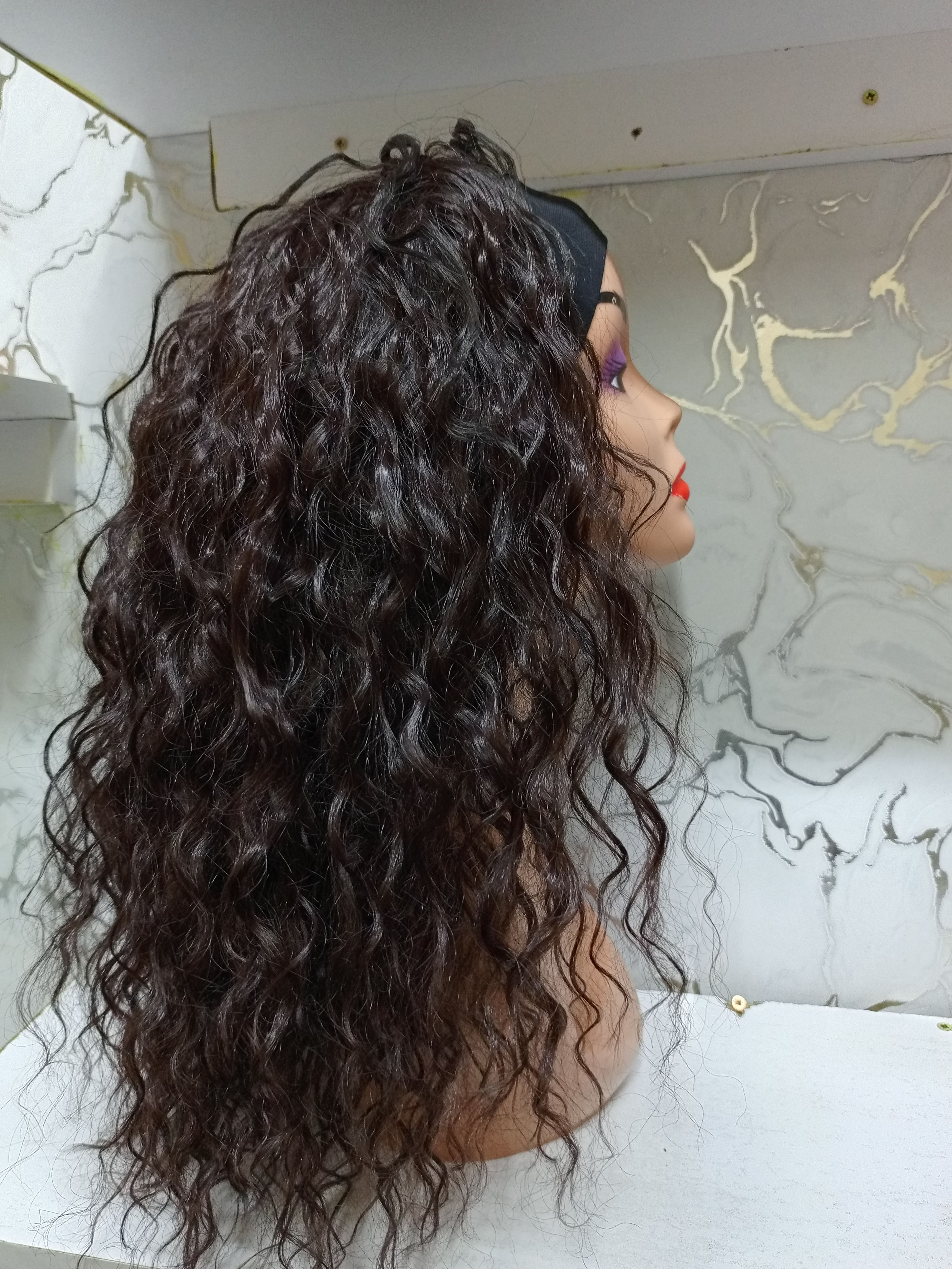 Headband wig