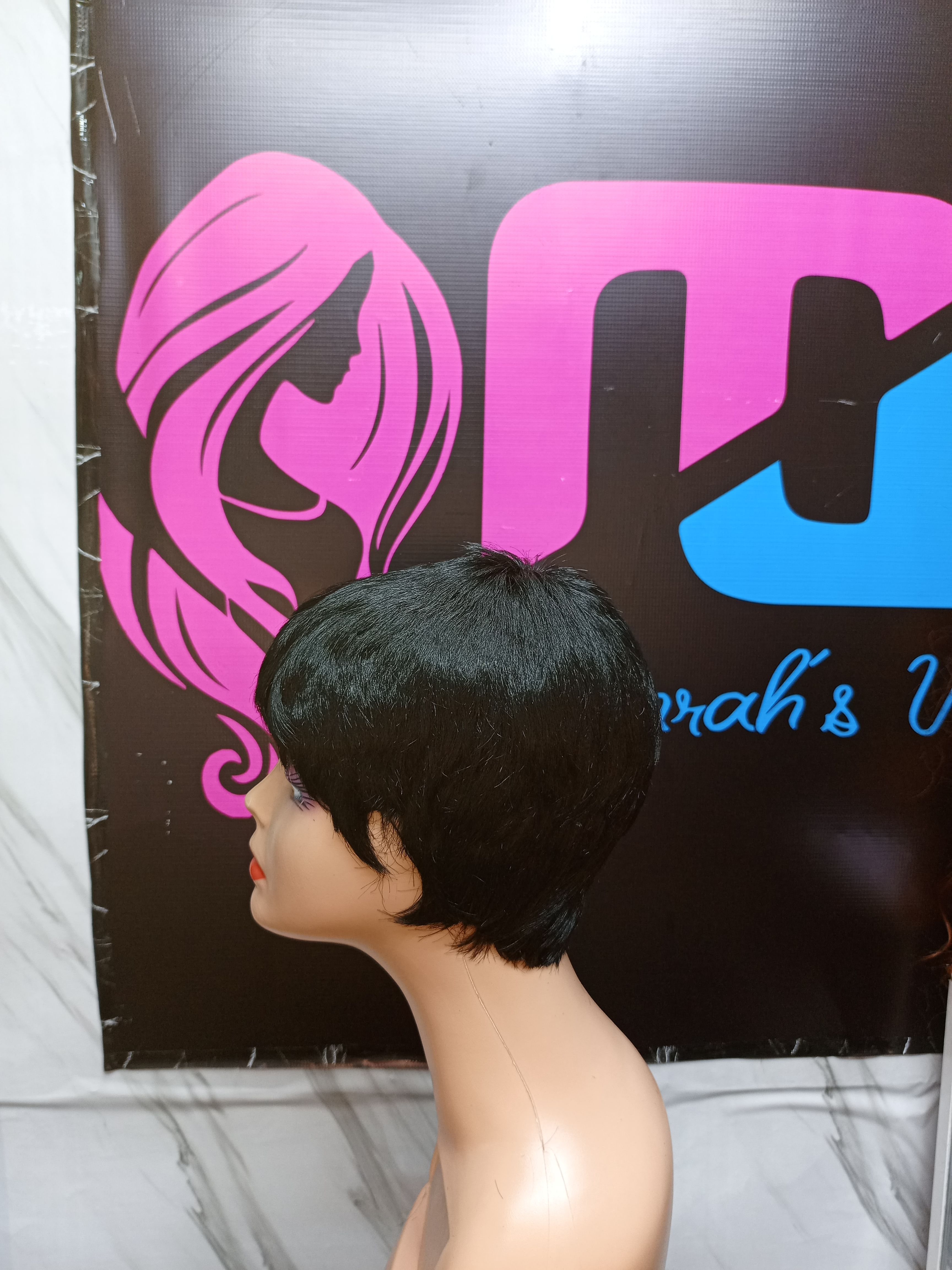 Short pixie wig