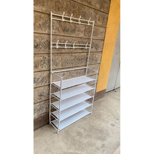 All-In-1 Shoe Rack/Coat Rack/Cap Scarf Bag Cloths Hanger