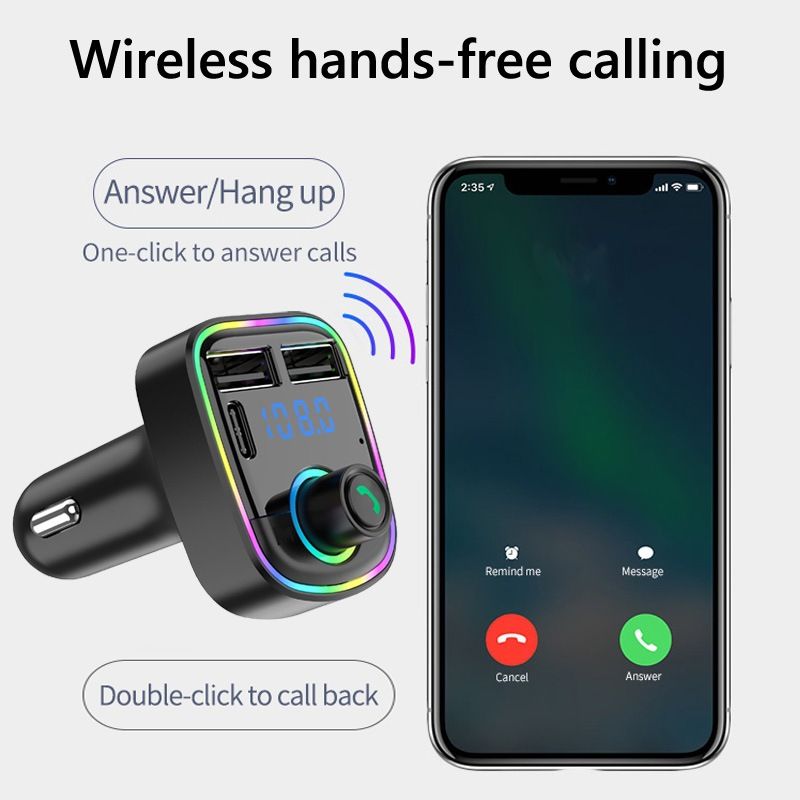 Original USB /USB-C /FM/ Bluetooth Car modulator