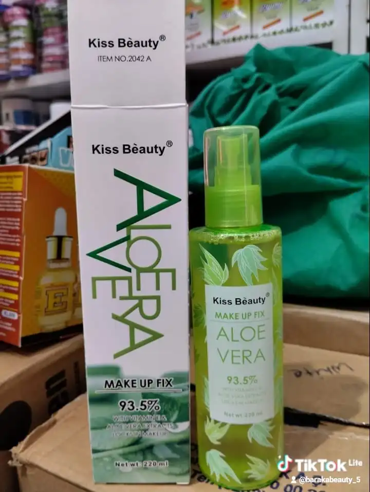 Kiss Beauty Aloe Vera Makeup Fix Spray Setting - 220ml