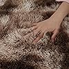 7*10 ft High quality polyester plush fluffy soft carpet floor mats living room bedroom soft shaggy rug for home and hotel