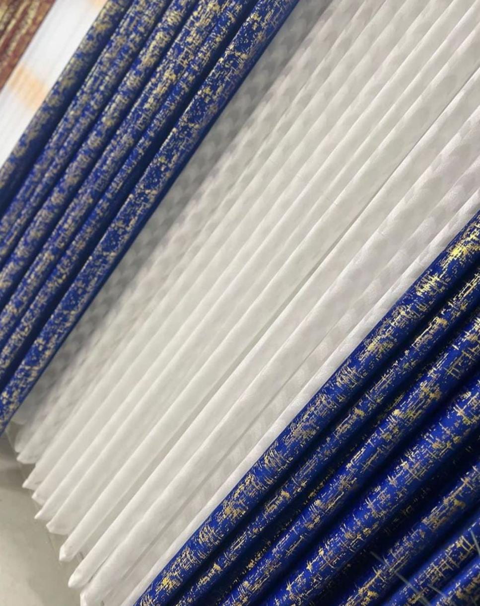 3pc Marble velvet Curtains 1.5m Each Sheer 3m Heights 2.5cm; The curtain's super heavy and soft Blackout Curtain Panels are very upmarket. Besides, 85%-99% light blocking, thermal insulated, soundproo