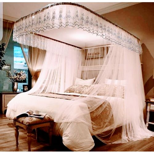 2 Stand Mosquito Net with Sliding Rail