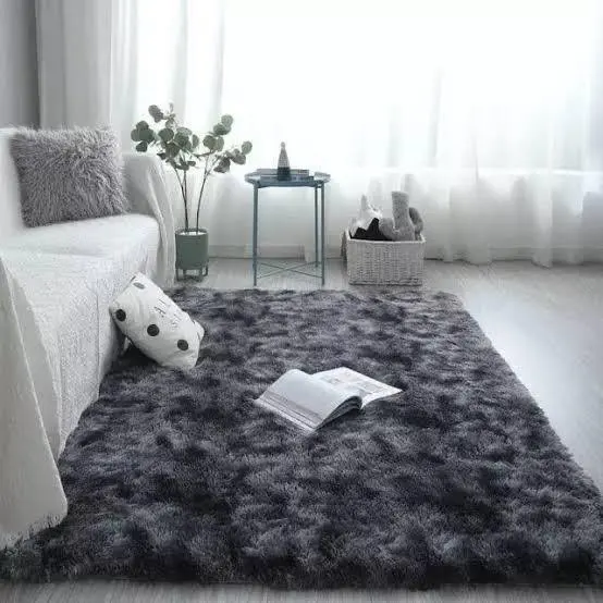 {TODAY'S DEAL } New Classic Patched fluffy Carpet 5*8 For Living Room Plush Rugs Children Bed Room Fluffy Floor Carpets Home Decor Rugs Velvet Mat