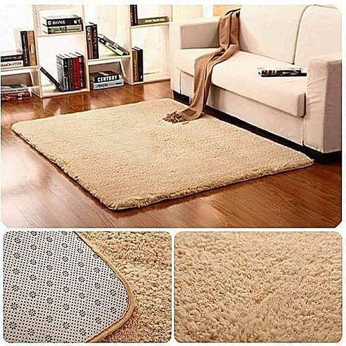 Soft & Comfortable Plain Fluffy Carpet,5X8