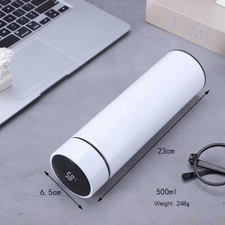 Smart Flask LED Display Smart Thermos Stainless Steel Insulation Touch Intelligent Temperature Display Vacuum Flasks Cup Digital Mug