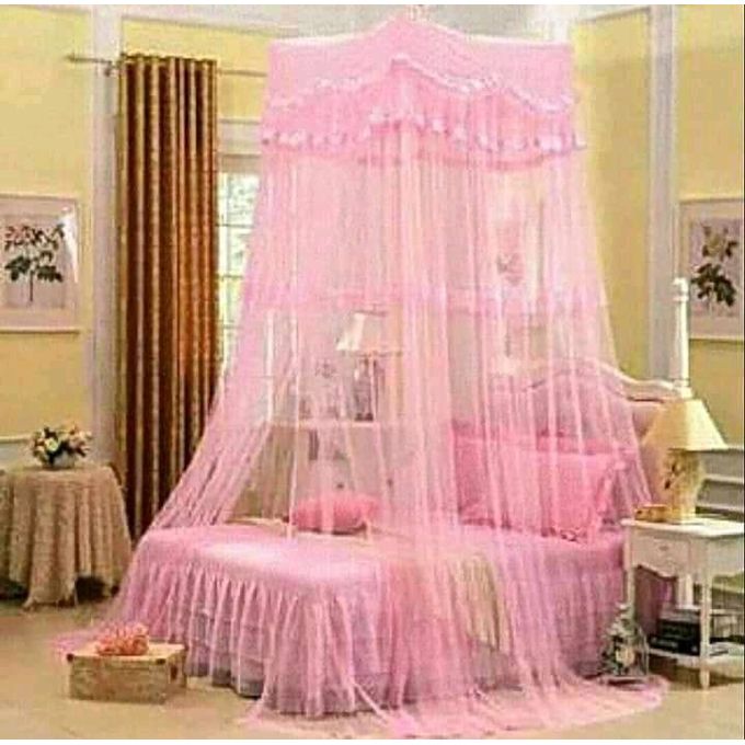 Square Top Double Decker Mosquito Net- Free Size This square Top Decker bed mosquito ne